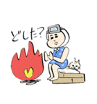 海女さんとネコ2（個別スタンプ：4）