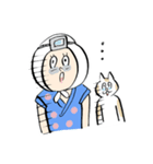 海女さんとネコ2（個別スタンプ：8）