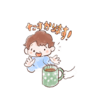 少年とねこのつぶやき（個別スタンプ：14）
