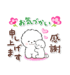 ず～っと使える★癒し★ビションフリーゼ（個別スタンプ：3）