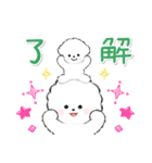 ず～っと使える★癒し★ビションフリーゼ（個別スタンプ：5）