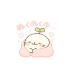 もふっと癒し系♪しろたんぽスタンプ（個別スタンプ：6）