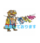 アニオタメガネ恐竜（個別スタンプ：5）
