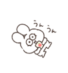 芸術的に可愛い太っちょうさぎ（個別スタンプ：26）