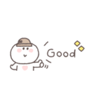 夏に便利◎ちびっこにこりん #1（個別スタンプ：4）