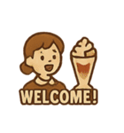 喫茶店の昭和レトロな人気メニュースタンプ（個別スタンプ：34）