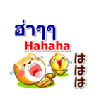 タイ語、日本語、英語 コタとピヨ 連絡用（個別スタンプ：33）