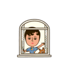 1537の友達のもちもちな一日！（個別スタンプ：2）