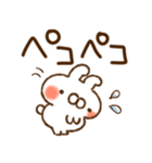 とびだす♡気づかい♡ねことうさぎ（個別スタンプ：3）