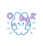 元気なうしゃぎ！！ ピンク（個別スタンプ：3）