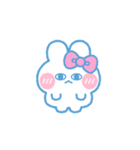元気なうしゃぎ！！ ピンク（個別スタンプ：24）