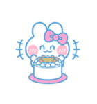元気なうしゃぎ！！ ピンク（個別スタンプ：26）