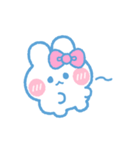 元気なうしゃぎ！！ ピンク（個別スタンプ：34）