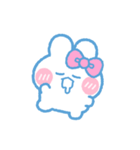 元気なうしゃぎ！！ ピンク（個別スタンプ：36）
