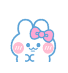 元気なうしゃぎ！！ ピンク（個別スタンプ：37）
