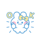 元気なうしゃぎ！！ 黄色（個別スタンプ：3）