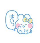 元気なうしゃぎ！！ 黄色（個別スタンプ：4）