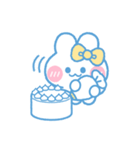 元気なうしゃぎ！！ 黄色（個別スタンプ：25）