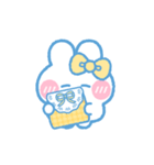元気なうしゃぎ！！ 黄色（個別スタンプ：27）
