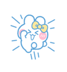 元気なうしゃぎ！！ 黄色（個別スタンプ：31）