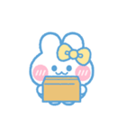 元気なうしゃぎ！！ 黄色（個別スタンプ：32）