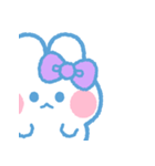 元気なうしゃぎ！！ 紫色（個別スタンプ：19）