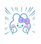 元気なうしゃぎ！！ 紫色（個別スタンプ：20）