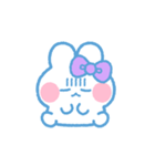 元気なうしゃぎ！！ 紫色（個別スタンプ：35）