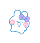 元気なうしゃぎ！！ 紫色（個別スタンプ：36）