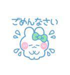 元気なうしゃぎ！！ 緑色（個別スタンプ：10）