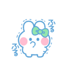 元気なうしゃぎ！！ 緑色（個別スタンプ：18）