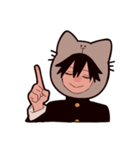 猫山田だよ（個別スタンプ：4）