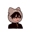 猫山田だよ（個別スタンプ：7）