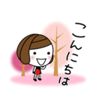 卓球ガール☆ピンポン2（個別スタンプ：10）