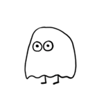 ささやかなオバケ（個別スタンプ：4）