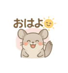 ほっこりチンチラ（個別スタンプ：1）