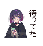 サブカル女子★深夜ラーメン誘い（個別スタンプ：15）