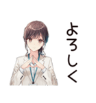 社畜ちゃん★絶望の締め切り前夜（個別スタンプ：25）