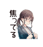 社畜ちゃん★絶望の締め切り前夜（個別スタンプ：29）