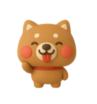 ず～っと使える♡かわいい柴犬のスタンプ（個別スタンプ：34）