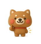 ず～っと使える♡かわいい柴犬のスタンプ（個別スタンプ：37）
