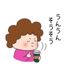 かわいいお母さん 美味しいものスタンプ（個別スタンプ：21）