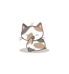 まん丸三毛猫ちゃん（個別スタンプ：7）