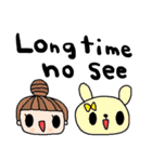 nenerin日常会話スタンプ325英語気遣い（個別スタンプ：15）