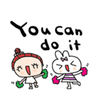 nenerin日常会話スタンプ325英語気遣い（個別スタンプ：22）
