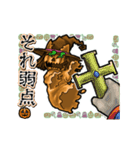 アンデッド動く⚰️ニャンプキンファントム（個別スタンプ：18）