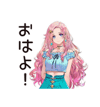 流行女子の最新トレンド（個別スタンプ：3）