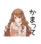 朝からやる気ゼロ★マイペース女子（個別スタンプ：29）