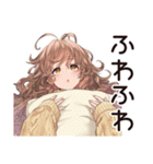 朝からやる気ゼロ★マイペース女子（個別スタンプ：38）