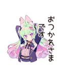 ゆめかわガール★自撮りビフォアフ（個別スタンプ：15）